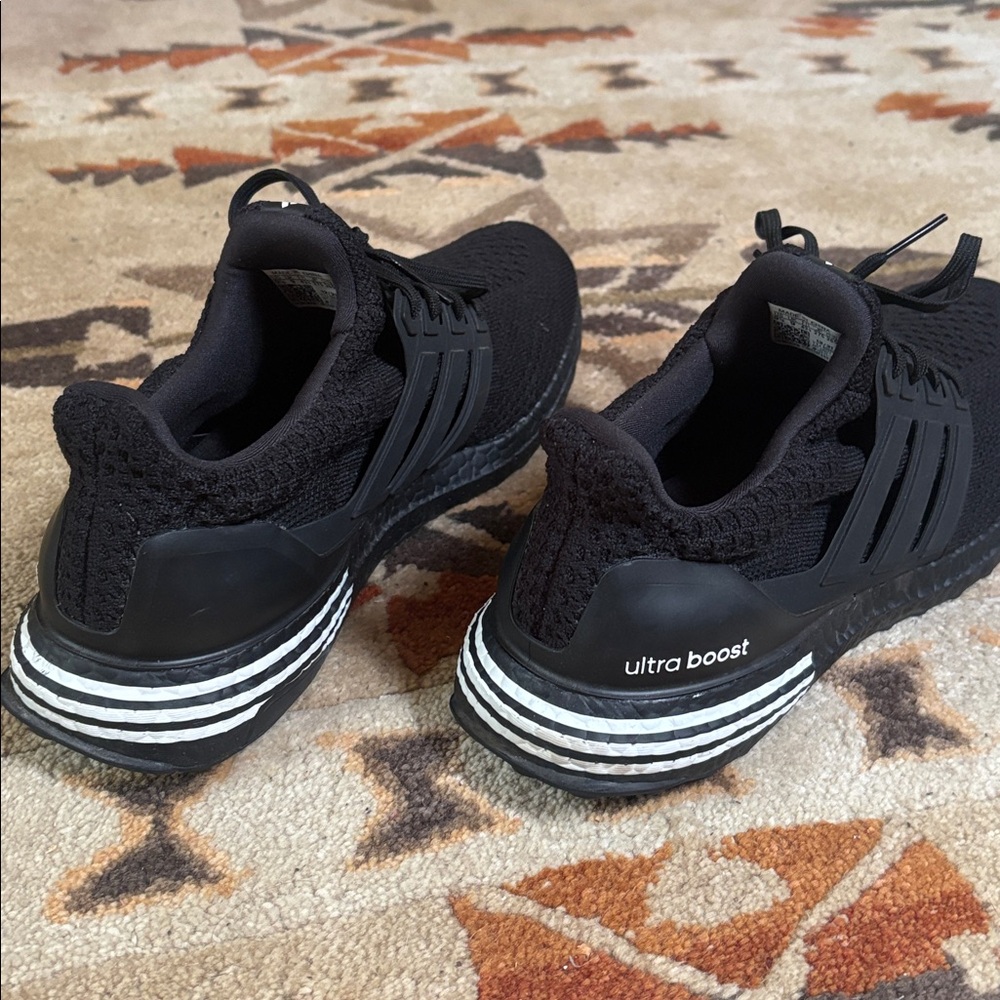 Adidas ultra boost retro black and white